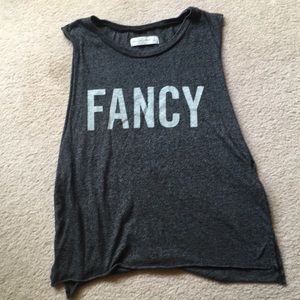 Grey Fancy Tank